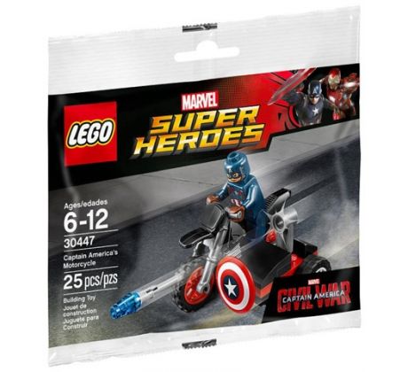 LEGO® Super Heroes 30447 Motorka Kapitána America