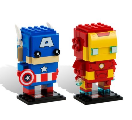 LEGO® BrickHeadz 41492 Iron Man & Captain America