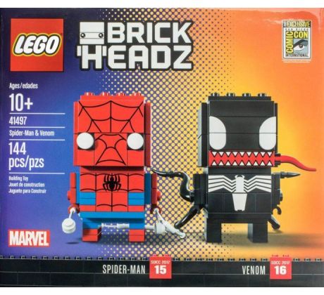 LEGO® BrickHeadz 41497 Spider-Man & Venom