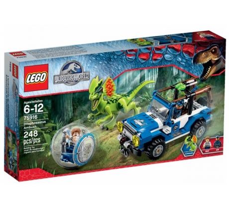 LEGO® Jurassic World 75916 Léčka na Dilophosaura