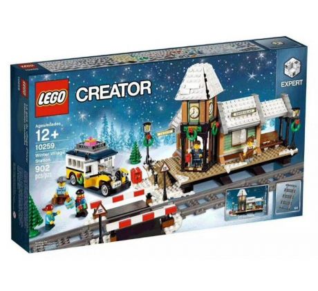 LEGO® Creator 10259 Nádraží v zasněžené vesnici