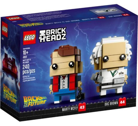 LEGO® BrickHeadz 41611 Marty McFly a doktor Brown