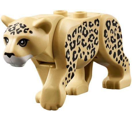 LEGO (60161) Cat, Large (Leopard) with White Muzzle and Black Nose