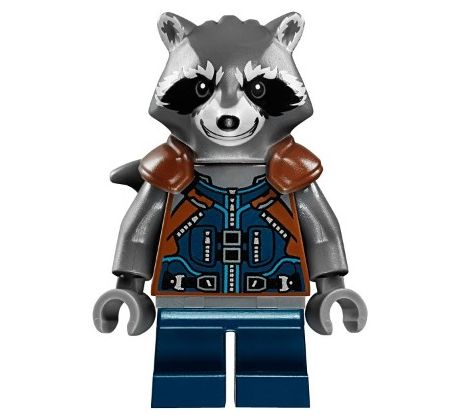 LEGO (76079) Rocket Raccoon Dark Blue Outfit- Guardians of the Galaxy Vol.2