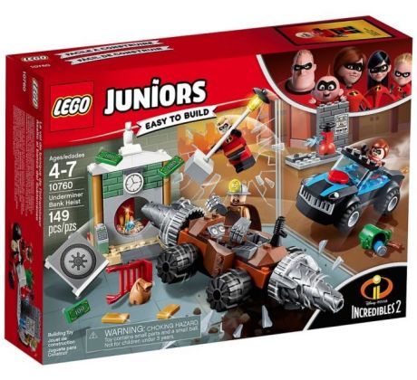 LEGO® Juniors 10760 Bankovní loupež Podkopávače