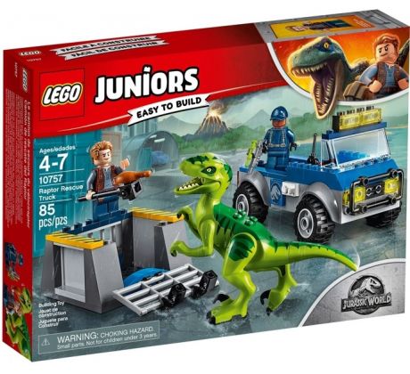 LEGO® Juniors 10757 Vozidlo pro záchranu Raptora