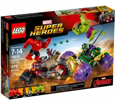 LEGO® Super Heroes 76078 Hulk vs. Červený Hulk