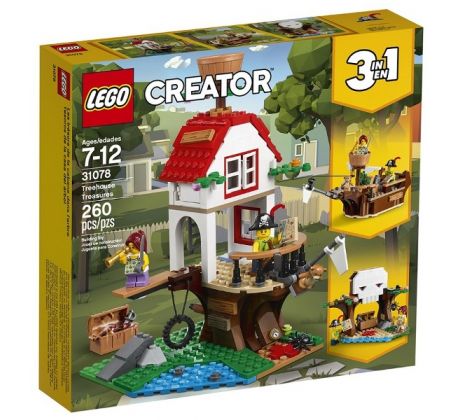 LEGO® Creator 31078 Poklad v domku na stromě