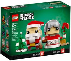 LEGO Brickheadz 40274 Mr. Claus & Mrs. Claus