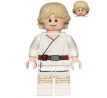 LEGO (75290) Luke Skywalker (Tatooine, White Legs, Stern / Smile Face Print)
