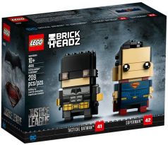LEGO 41610 Tactical Batman & Superman- Brickheadz