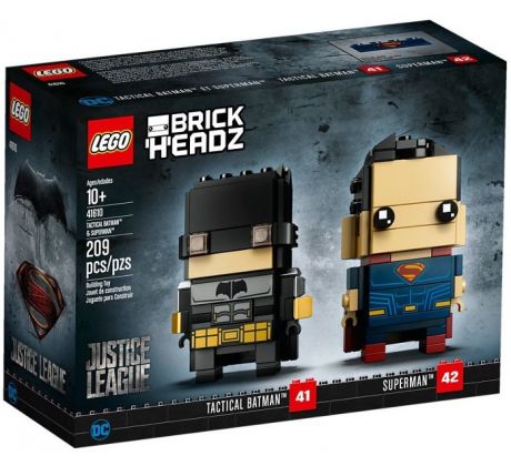 LEGO® BrickHeadz 41610 Batman v taktickém obleku a Superman