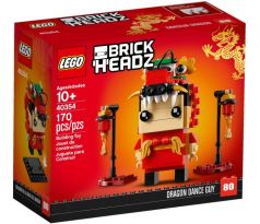 LEGO 40354 - Dragon Dance Guy- Brickheadz- Chinese New Year