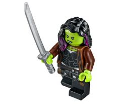 LEGO (76107) Gamora, Long Reddish Brown Coat- Super Heroes: Avengers Infinity War