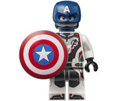 LEGO (76123) Captain America - White Jumpsuit, Helmet-Super Heroes: Avengers Endgame
