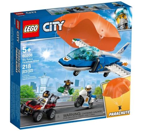 LEGO® Town 60208 Zatčení zloděje s padákem