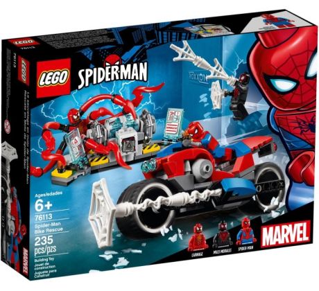 LEGO® Super Heroes 76113 Spider-Man a záchrana na motorce