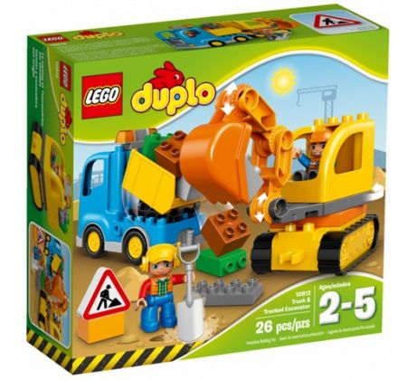 LEGO® DUPLO 10812 Pásový bagr a náklaďák