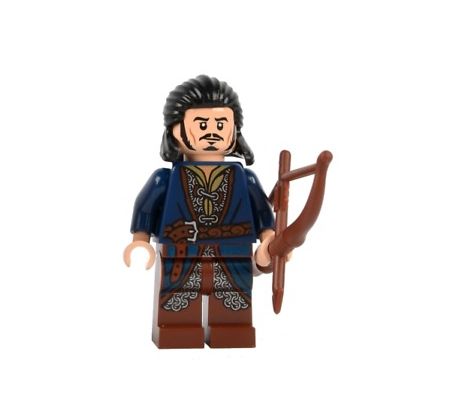 LEGO (79017) Bard the Bowman - Silver Buckle and Shirt Grommets- The Hobbit and the Lord of the Rings: The Hobbit