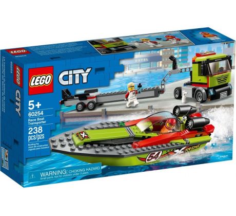 LEGO® Town 60254 Přeprava závodního člunu