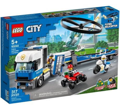 LEGO® Town 60244 Přeprava policejního vrtulníku