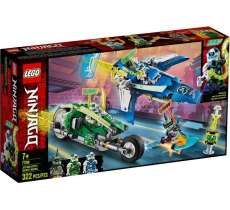 LEGO® Ninjago 71709 Rychlá jízda s Jayem a Lloydem