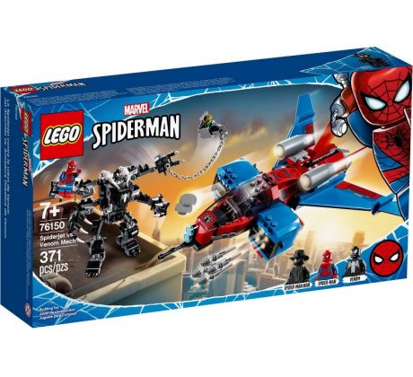 LEGO® Super Heroes 76150 Spiderjet vs. Venomův robot