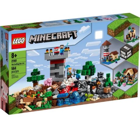 LEGO® Minecraft 21161 Kreativní box 3.0