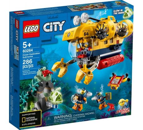 LEGO® Town 60264 Oceánská průzkumná ponorka