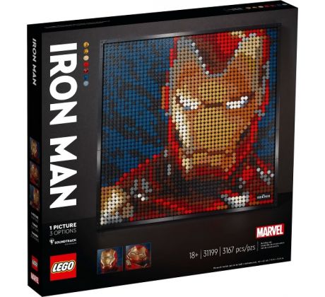 LEGO® Art 31199 Iron Man od Marvelu