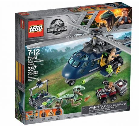 LEGO® Jurassic World 75928 Pronásledování Bluea helikoptérou