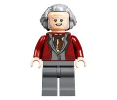 LEGO (75978) Garrick Ollivander, Dark Red Jacket and Hair Swept Back - Harry Potter