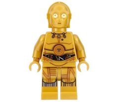 LEGO (75244) C-3PO - Colorful Wires, Printed Legs - Star Wars Episode 4/5/6