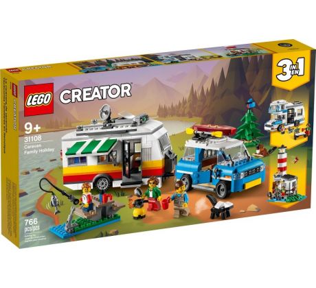 LEGO® Creator 31108 Rodinná dovolená v karavanu