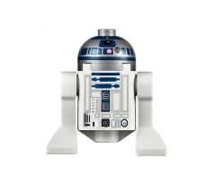 LEGO (75257) Astromech Droid, R2-D2, Flat Silver Head, Lavender Dots and Small Receptor - Star Wars: Star Wars Episode 9