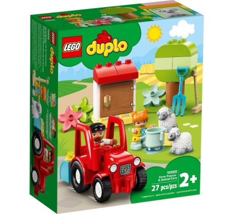 LEGO® DUPLO 10950 Traktor a zvířátka z farmy