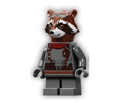 LEGO (76193) Rocket Raccoon - Dark Bluish Gray Outfit - Super Heroes: Avengers Endgame
