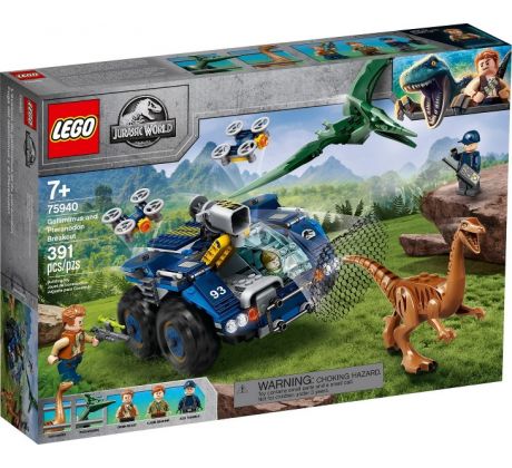 LEGO® Jurassic World 75940 Útěk gallimima a pteranodona