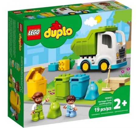 LEGO® DUPLO 10945 Popelářský vůz a recyklování