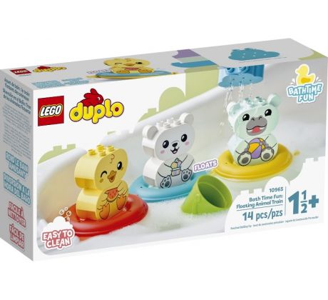 LEGO® DUPLO 10965 Legrace ve vaně: Plovoucí vláček se zvířátky