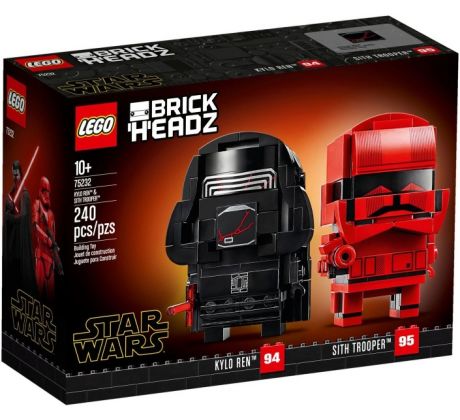 LEGO 75232 Kylo Ren & Sith Trooper - BrickHeadz: Star Wars: Star Wars Episode 9