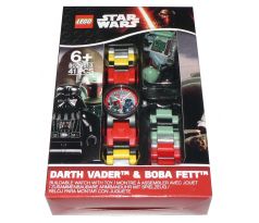 LEGO 8020813 Watch Set, SW Darth Vader & Boba Fett