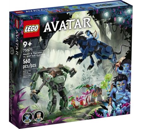 LEGO® Avatar 75571 Neytiri a thanator vs. Quaritch v AMP obleku