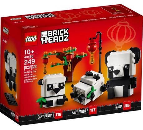 LEGO® BrickHeadz 40466 Čínský Nový rok – Pandy