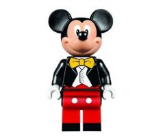 LEGO (71040) Mickey Mouse - Black Tuxedo Jacket, Yellow Bow Tie - Disney