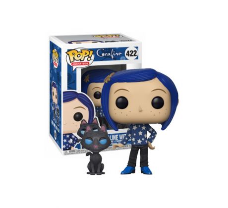 Funko Pop #422 Coraline wit Cat Buddy