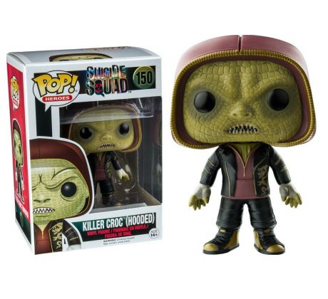 Funko Pop # 150 Killer Croc (Hooded) - Suicide Squad