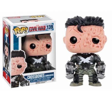 Funko Pop # 139 Crossbones - Captain America: Civil War