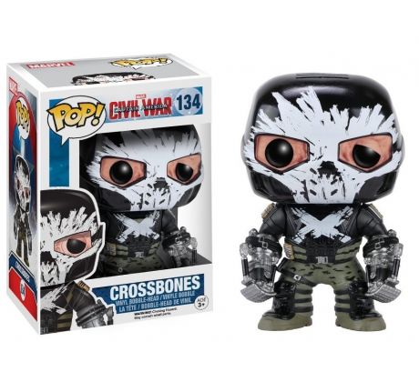 Funko Pop # 134 Crossbones - Captain America: Civil War