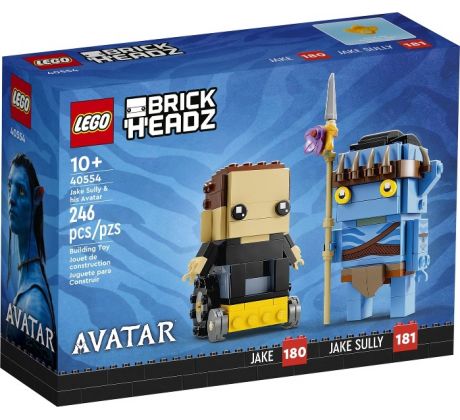 LEGO® BrickHeadz 40554 Jake Sully a jeho Avatar